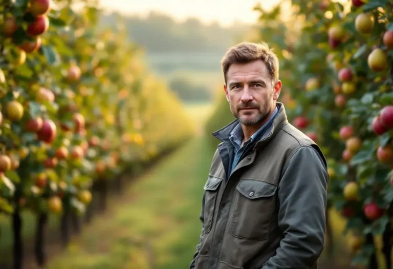 Ce producteur de pommes d'Indre-et-Loire devient le nouveau président d'une grande association nationale