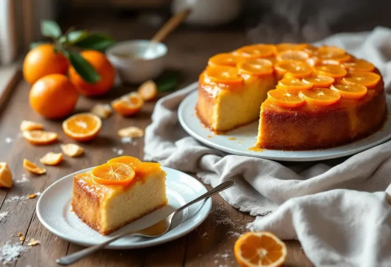 Le secret d’un hiver vitaminé : ce gâteau renversé ultra moelleux à la mandarine caramélisée prêt en moins d’une heure
