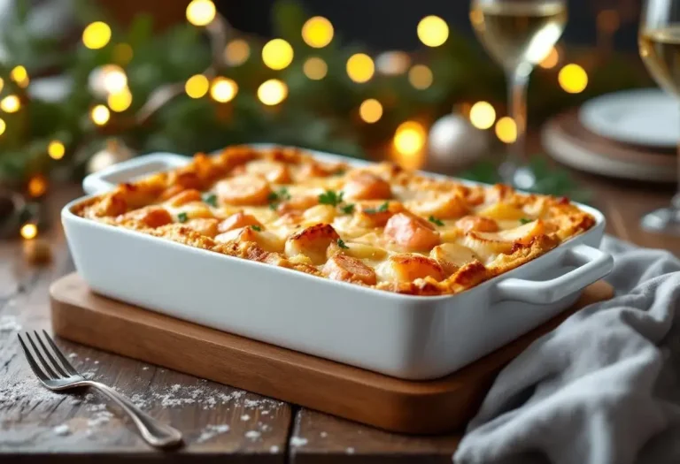 Oubliez la dinde : ce gratin ultra crémeux Saumon & Saint-Jacques est le plat de Noël idéal