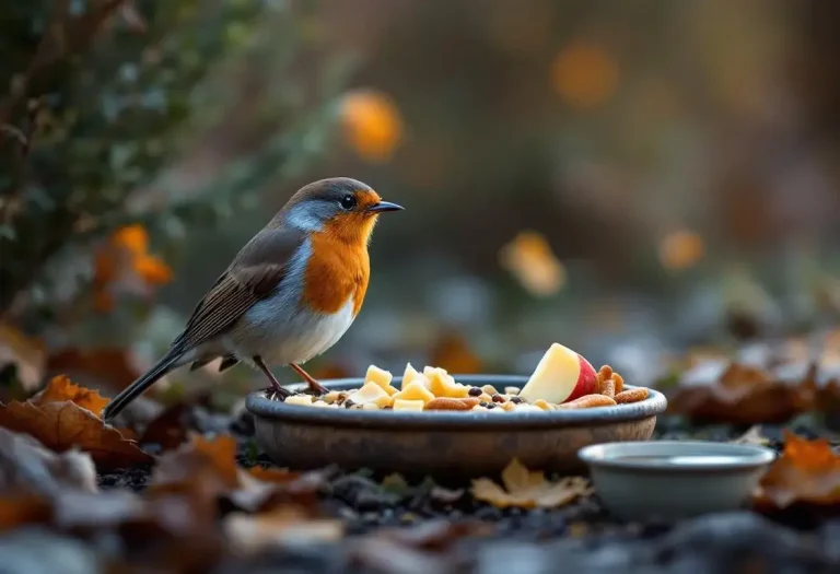 Rouges-gorges au jardin : ce soir, sortez dehors cet aliment de base à 3 centimes, que la plupart des jardiniers oublient