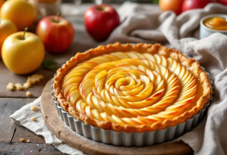 Tarte pommes-compote : la recette express et économique qui embaume la maison et régale toute la famille
