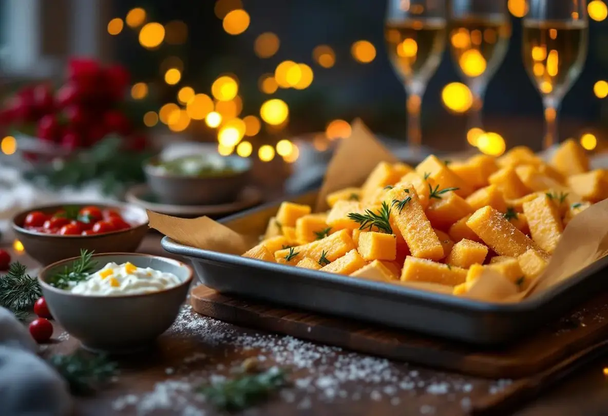 Adieu les toasts ! Ces bâtonnets croustillants au parmesan sortent du four dorés à souhait pour le réveillon
